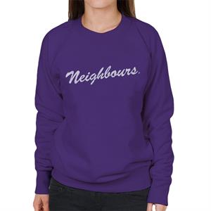 Neighbours White Logo Women's Sweatshirt
