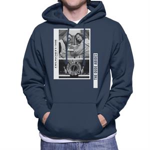 The Big Lebowski The Dude And Walter Time To Bowl Men's Hooded Sweatshirt