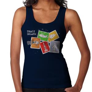 Thunderbirds Vehicle Stamps Women's Vest