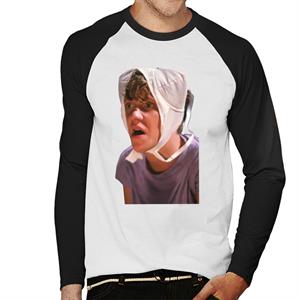 Weird Science Gary With Bra On His Head Men's Baseball Long Sleeved T-Shirt