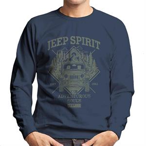 Jeep Spirit Est 1941 Men's Sweatshirt