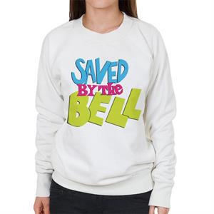 Saved By The Bell Coloured Logo Women's Sweatshirt