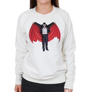 Dracula Cape Full Women's Sweatshirt