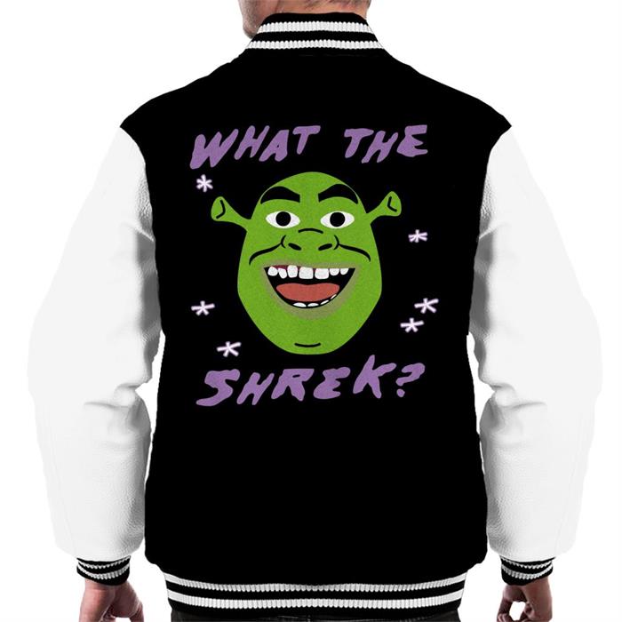 Shrek What The Shrek Men's Varsity Jacket - ShopOnTV