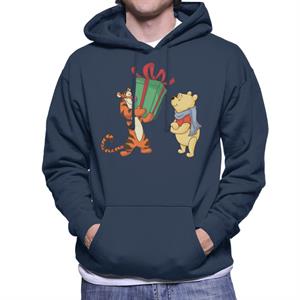 Disney Winnie The Pooh Tigger Christmas Men's Hooded Sweatshirt