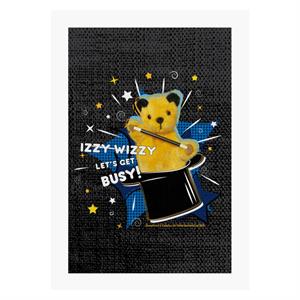 Sooty Izzy Wizzy Lets Get Busy Magic Hat A4 Print