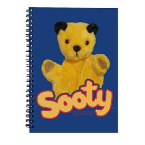 Sooty With Classic Logo Spiral Notebook