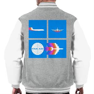 Pan Am Takeoff Silhouette Men's Varsity Jacket