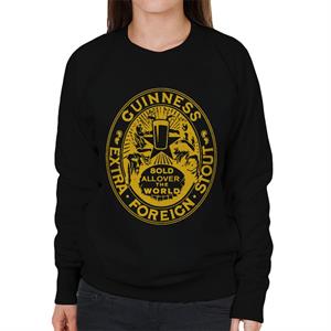 Guinness Star Sold All Over The World Women's Sweatshirt