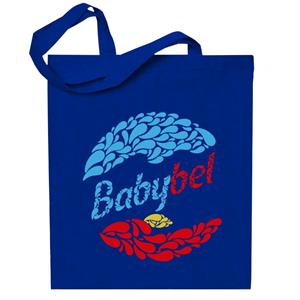 Baby Bel Blue And Red Droplets Totebag