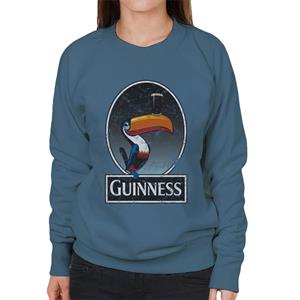 Guinness Toucan Distressed Women's Sweatshirt