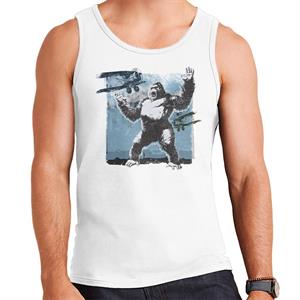 King Kong Being Attacked By Biplanes Men's Vest