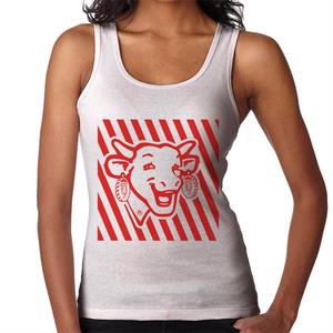 The Laughing Cow Red Stripes Women's Vest