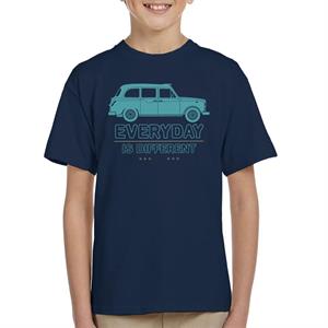 London Taxi Company Everyday Is Different Kid's T-Shirt