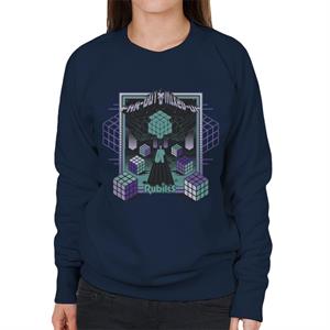 Rubik's Far Out & Mixed Up Women's Sweatshirt