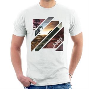 Jeep Off Road Abstract Art Men's T-Shirt