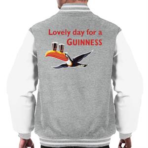 Lovely Day For A Guinness Men's Varsity Jacket