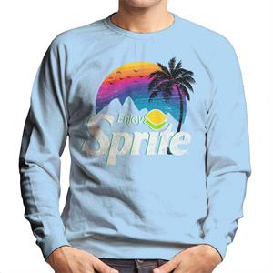 Sprite Palm Tree Sunset Men's Sweatshirt