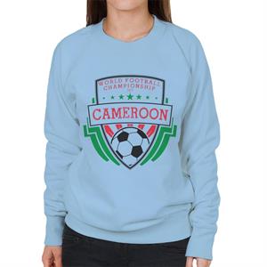 Cameroon World Football Shield Women's Sweatshirt