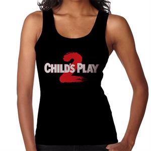 Chucky Childs Play 2 Logo Women's Vest