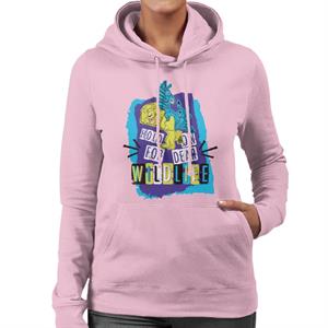 Madagascar Hold On For Dear Wildlife Women's Hooded Sweatshirt