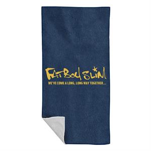 Fatboy Slim We've Come A Long Long Way Text Logo Beach Towel