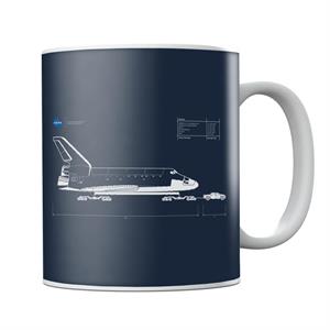 NASA Space Shuttle Weight Diagnostic Mug