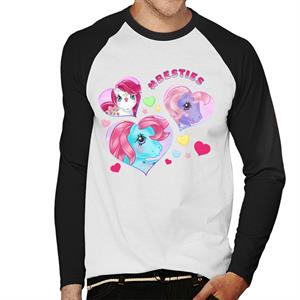 My Little Pony Hashtag Besties Men's Baseball Long Sleeved T-Shirt