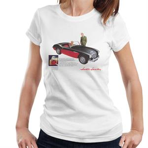 Austin Healey Black 100 Six British Motor Heritage Women's T-Shirt