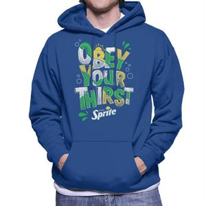 Sprite Enjoy And Obey Your Thirst Men's Hooded Sweatshirt