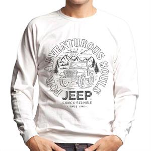 Jeep For Adventurous Souls Men's Sweatshirt