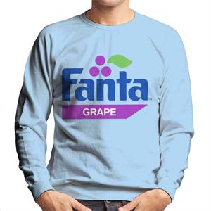 Fanta Grape Retro 1980s Logo Men's Sweatshirt