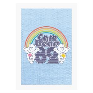 Care Bears 82 Rainbow Funshine Bear And Share Bear A4 Print