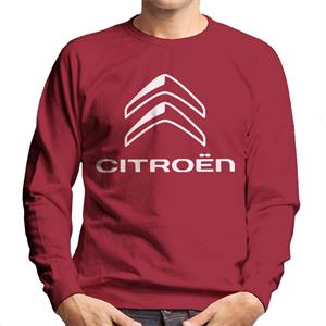 Citroen 2016 White Logo Men's Sweatshirt