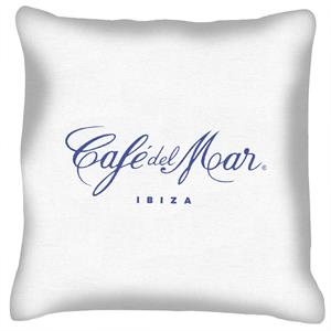 Cafe del Mar Classic Blue Logo Cushion