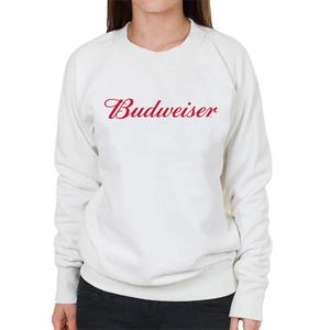 Budweiser Red Logo Women's Sweatshirt