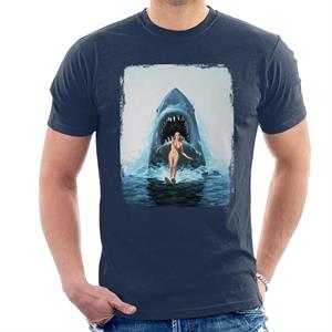 Jaws 2 Water Ski Men's T-Shirt