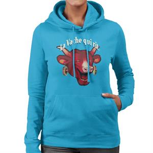 The Laughing Cow La Vache Qui Rit Women's Hooded Sweatshirt