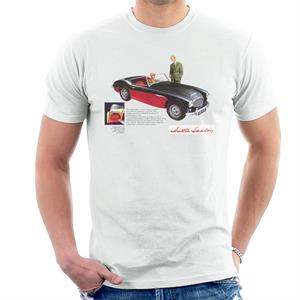 Austin Healey Black 100 Six British Motor Heritage Men's T-Shirt