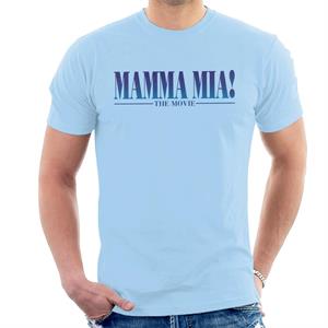 Mamma Mia The Movie Theatrical Logo Men's T-Shirt