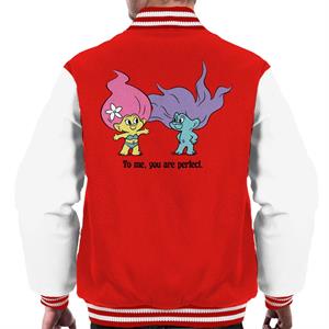 Trolls To Me You Are Perfect Men's Varsity Jacket