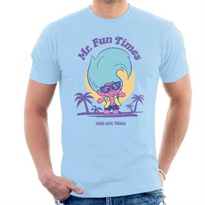 Trolls Mr Fun Times Good Luck Trolls Men's T-Shirt