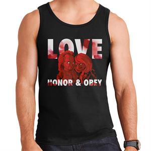 Chucky Tiffany Valentine Love Honor And Obey Men's Vest