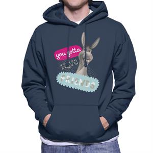 Shrek Donkey You Gotta Have Friends Men's Hooded Sweatshirt