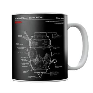 NASA Russian Mini Research Module 2 Blueprint Mug