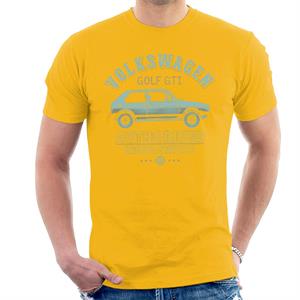 Official Volkswagen Blue Golf GTI Repairs Men's T-Shirt