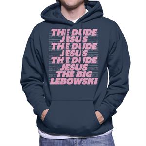 The Big Lebowski The Dude Jesus Men's Hooded Sweatshirt