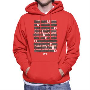 UFC Undisputed Taped White Text Men's Hooded Sweatshirt