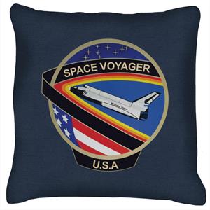 NASA STS 61C Space Shuttle Columbia Mission Patch Cushion