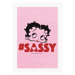 Betty Boop Heart Hashtag Sassy A4 Print